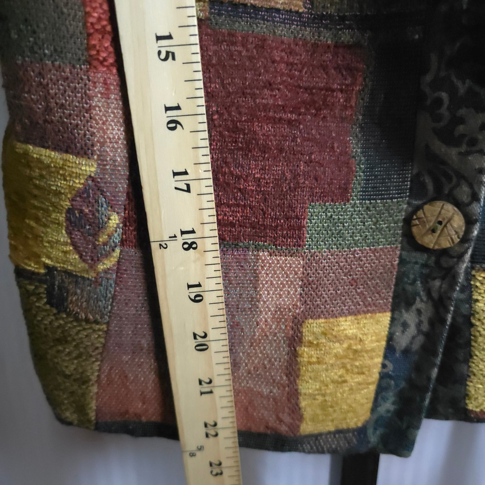 Vintage Bets by Canvasbacks Patchwork Tapestry Ja… - image 5